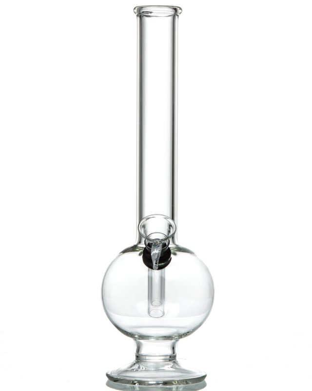 11" Glass Bubble Bong with Rubber Grommet Dab Dude