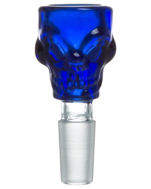 18mm Blue Skull Themed Male Replacement Bowl