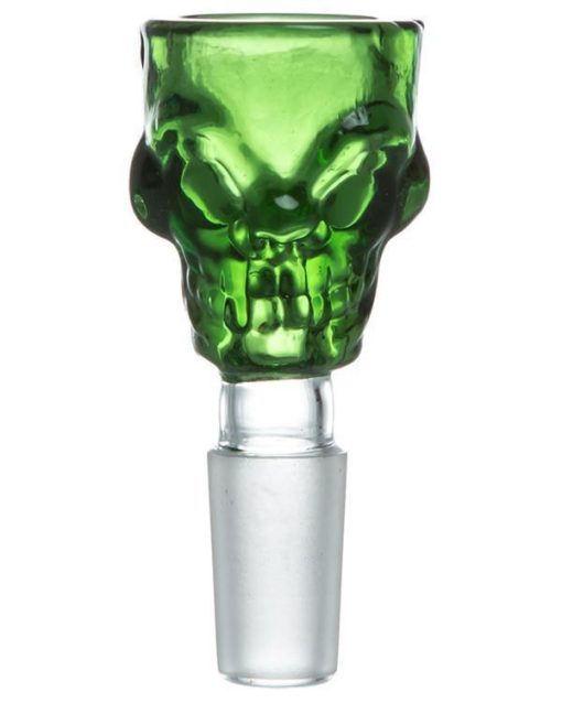 18mm Green Skull Themed Male Replacement Bowl