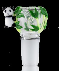 18mm Male Panda Glass Bowl