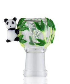 14mm Female Panda Glass Bowl