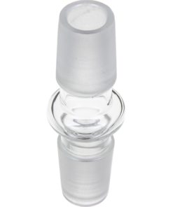 18mm Male to Male Glass Adapter
