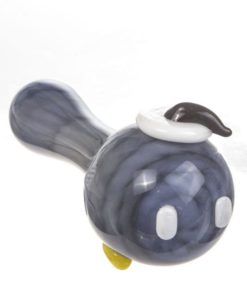 Black Bomberman Glass Pipe
