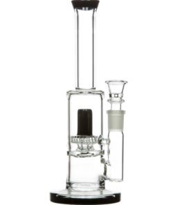 Black Showerhead Perc Mini Bong