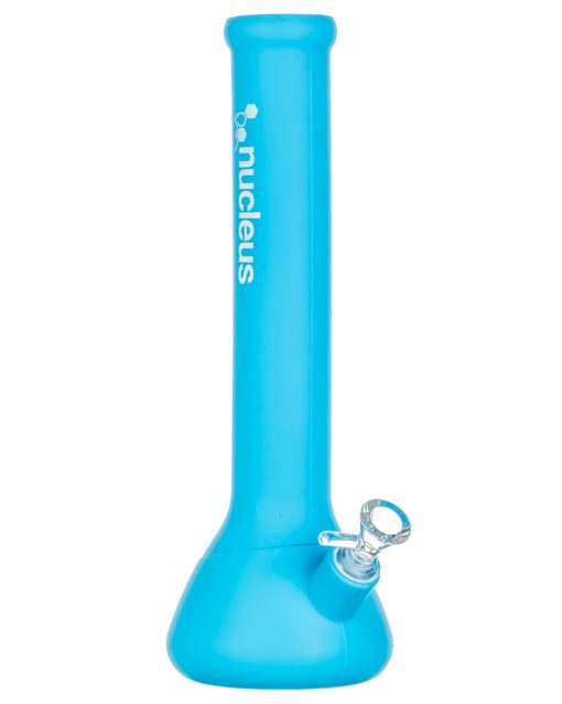 Blue Silicone Beaker Bong