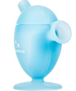 Blue Silicone Cone Bubbler