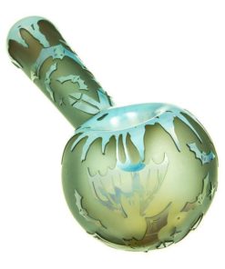 Cave Sandblasted Spoon Pipe