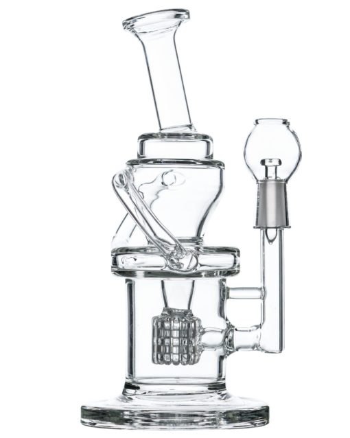 Clear Barrel Perc Dual Incycler