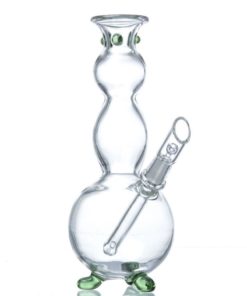 Clear and Green Mini 10mm Snowman Rig