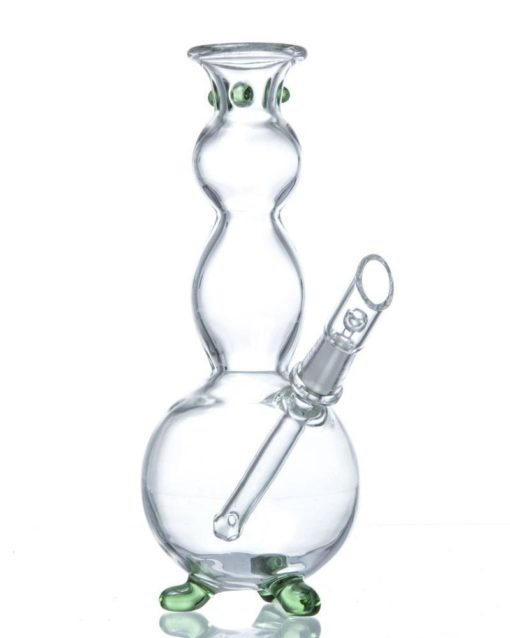 Clear and Green Mini 10mm Snowman Rig