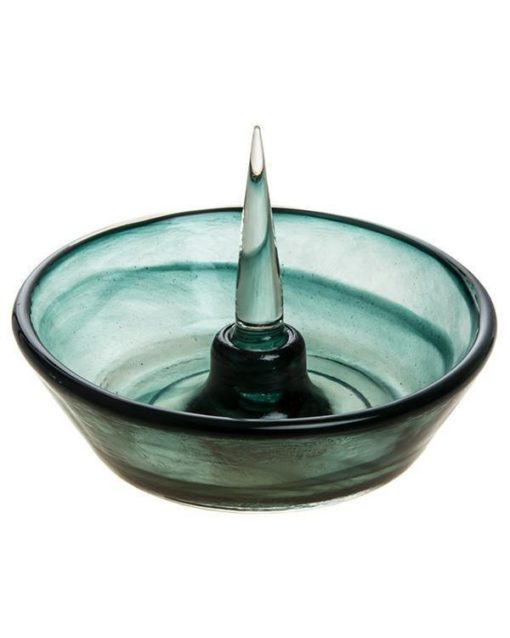 Forest Green Glass Debowler