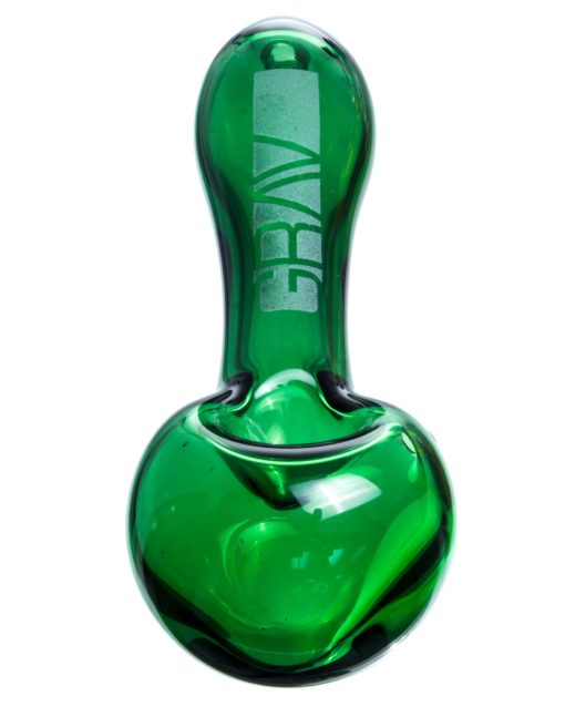 Green 6" Jumbo Spoon Pipe