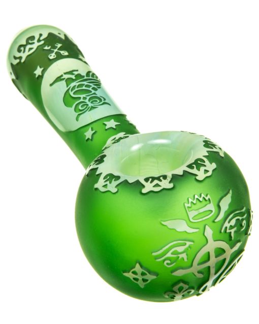 Illuminati Sandblasted Spoon Pipe