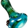 Large Cloudy Green Spoon Pipe