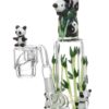 Male 10mm Panda Themed Mini Dab Rig