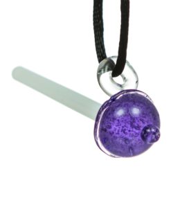 Purple Lollipop Pendant