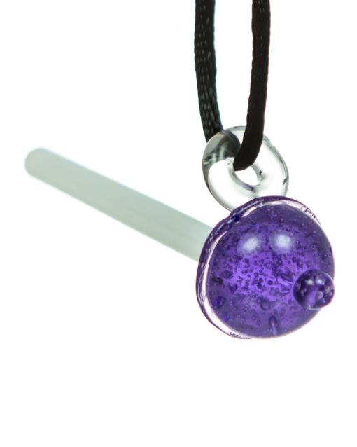 Purple Lollipop Pendant