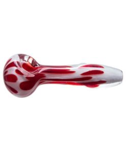 Red Igneous Tectonic Glow in the Dark Spoon