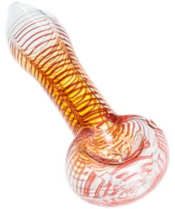 Red Raked Hand Pipe