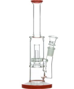 Red Showerhead Perc Mini Bong