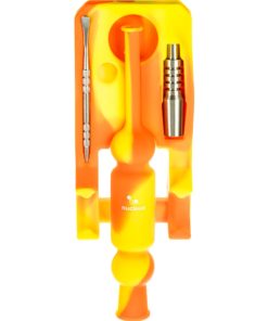 Yellow & Orange Silicone Nectar Collector Kit